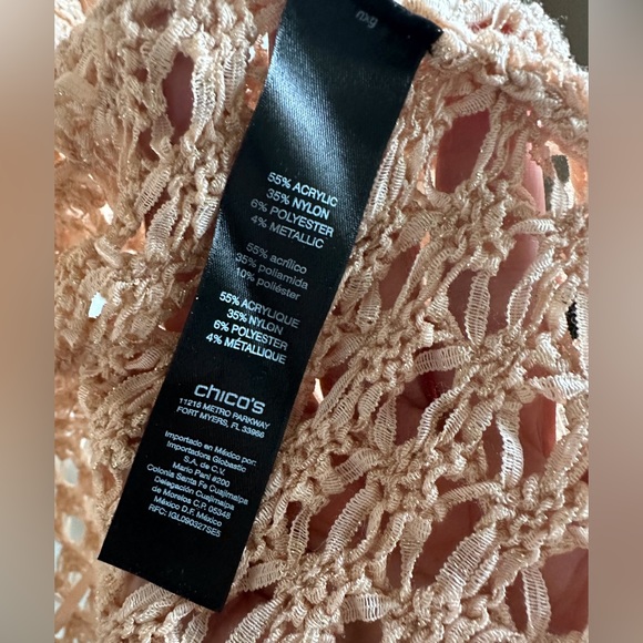 NWT Chicos Sz3 (XL) Cardigan - Picture 3 of 4